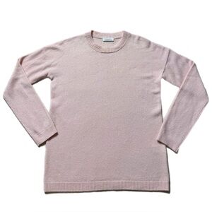 Equipment 100% Cashmere Ballet Blush Pink Oversized Sweater XS Pastel Crewneck